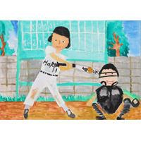 Let's be the Home Run Hitter !（Hayama City）