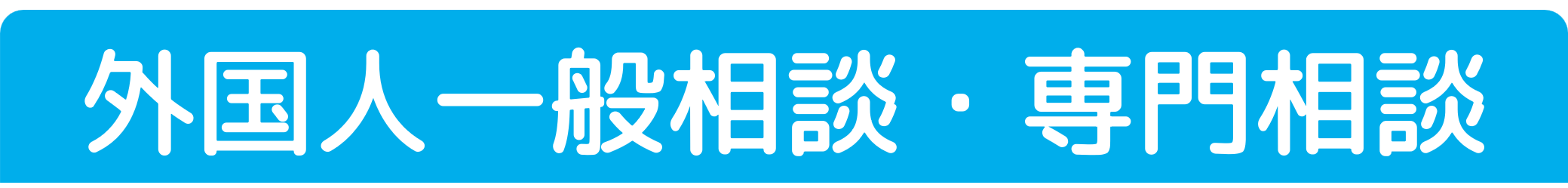 外国人一般相談・専門相談